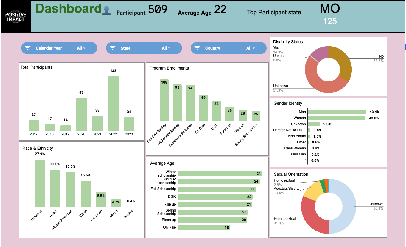 Excel Dashboard Project